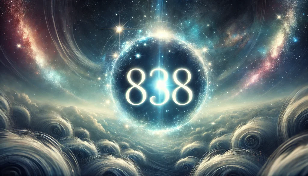 número 838 significado espiritual